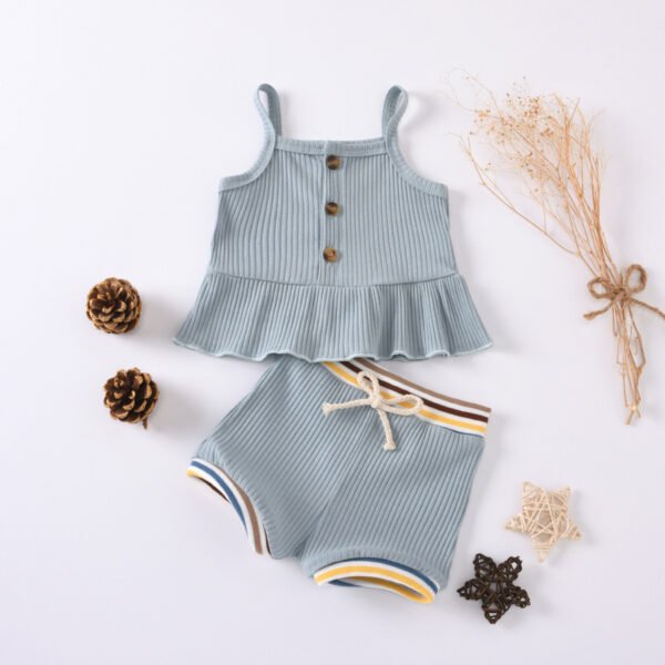 Shell.love| 0-24M Baby Clothing Set, Blue, Baby