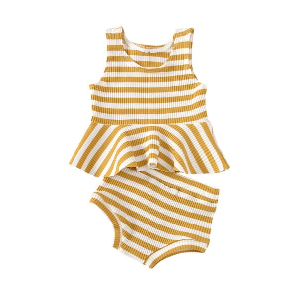 Shell.love| 0-24M Baby Clothing Set, Yellow, Baby
