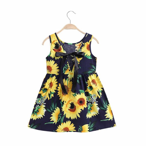Shell.love| Summer Girls Sleeveless Dress, Navy, Kids