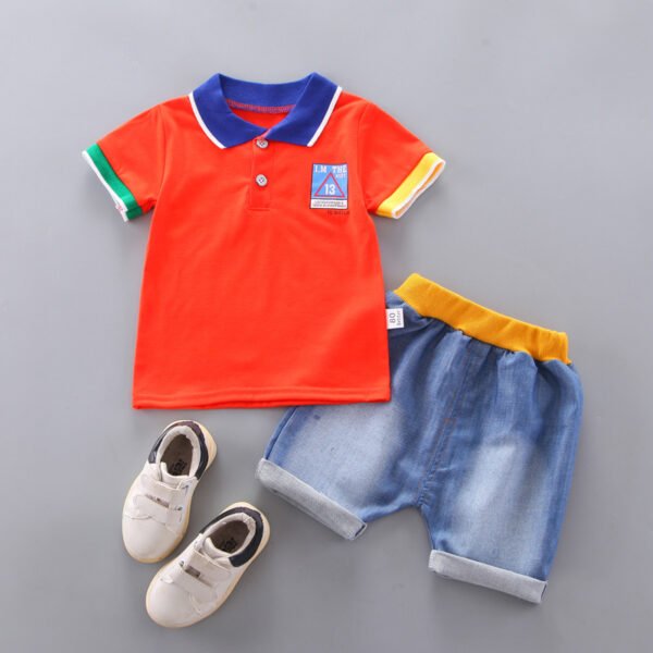 Shell.love 1-4 Years Boys Clothing Set, Red, Kids