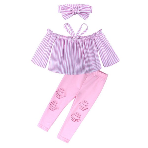 Shell.love| Girls Casual Clothing Set, Pink, Kids