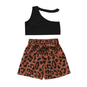 Shell.love| Leopard Girls Outfits-Kids
