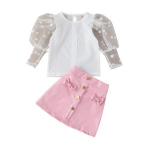 Shell.love| White and Pink Children Outfits, Kids