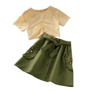 Shell.love| Embroidered Pocket Kids Girl Clothing, Kids
