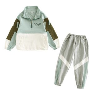 Shell.love| Stitching Color Sportswear, teenager