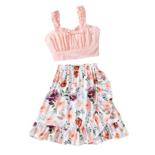 Shell.love| Teenager Floral 2pcs Outfits-Teenager