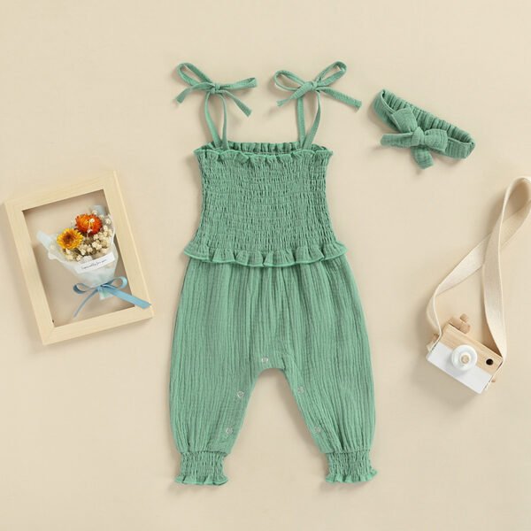 Shell.love|Solid Sleeveless Children Rompers- Baby
