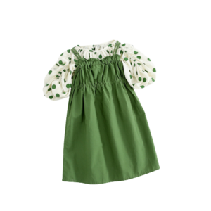 Shell.love| Polka Dot Suspender Dress Children Garments-Kids