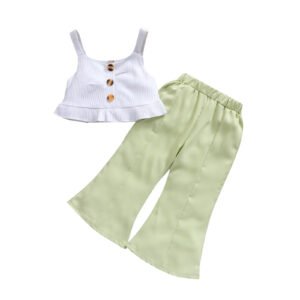 shell.love solid flared pants button children wear kids (1)