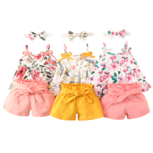 shell.love suspender flower print bow solid baby wear baby (1)