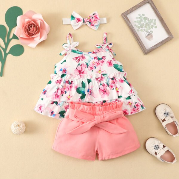shell.love suspender flower print bow solid baby wear baby (1)