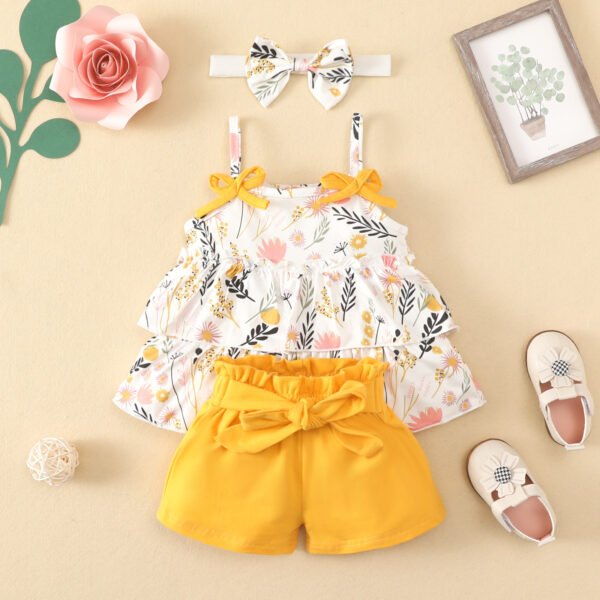 shell.love suspender flower print bow solid baby wear baby (4)