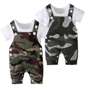shell.love camouflage star suspender boys clothing set kids (1)