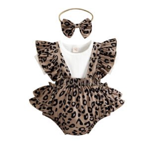 shell.love knitting romper leopard suspender shorts baby clothes baby (1)