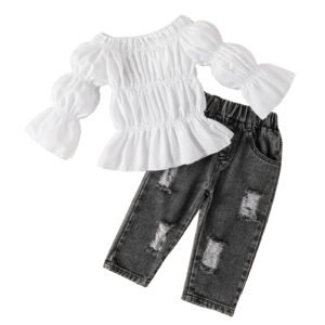 shell.love lantern long sleeve ripped jeans kids outfitkids (2)