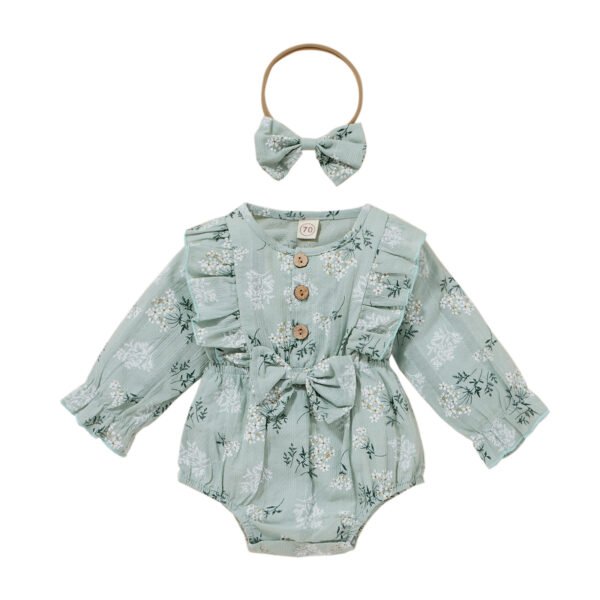 shell.love baby long sleeve solid floral romper baby (3)