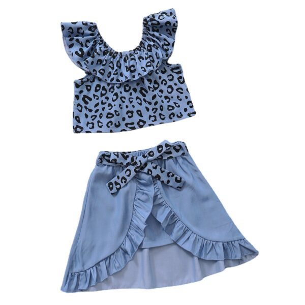 shell.love leopard belt lace girls clothing set kids (1)