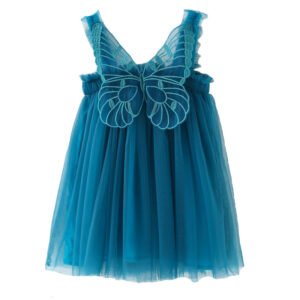 shell.love lace mesh solid butterfly wings dress kids (1)