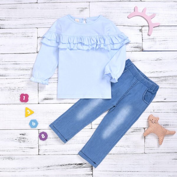 shell.love lace ruffle top jeans kids clothes kids (2)