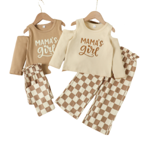 shell.love letter blouse plaid pants kids clothes kids (1)