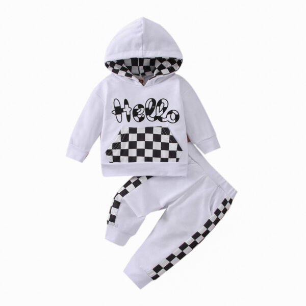 shell.love plaid solid hoodie pants sport wear kids (2)