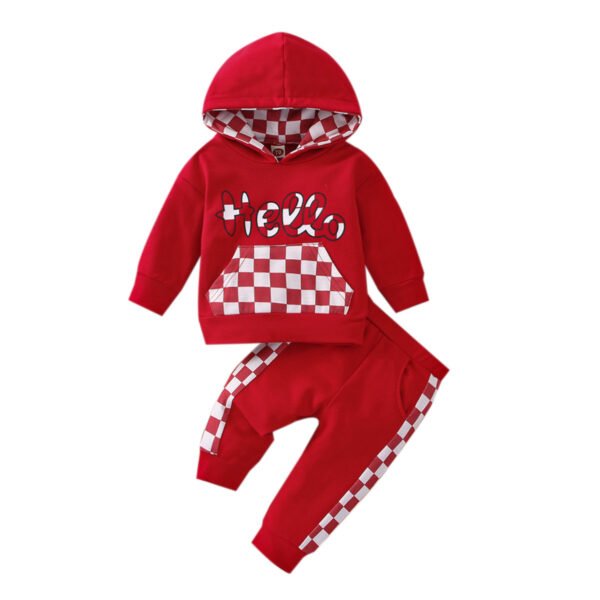 shell.love plaid solid hoodie pants sport wear kids (4)