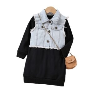 shell.love denim vest solid hoodie clothes kids (1)
