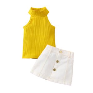 shell.love knit sleeveless button skirt kids set kids (1)