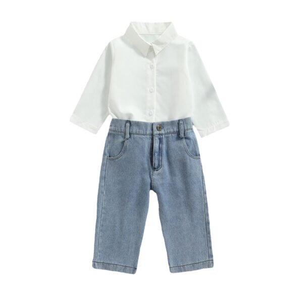 shell.love shirt denim pants girls clothing kids (1)