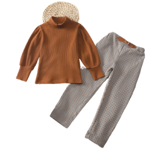 shell.love knit plaid pants girls clothing kids