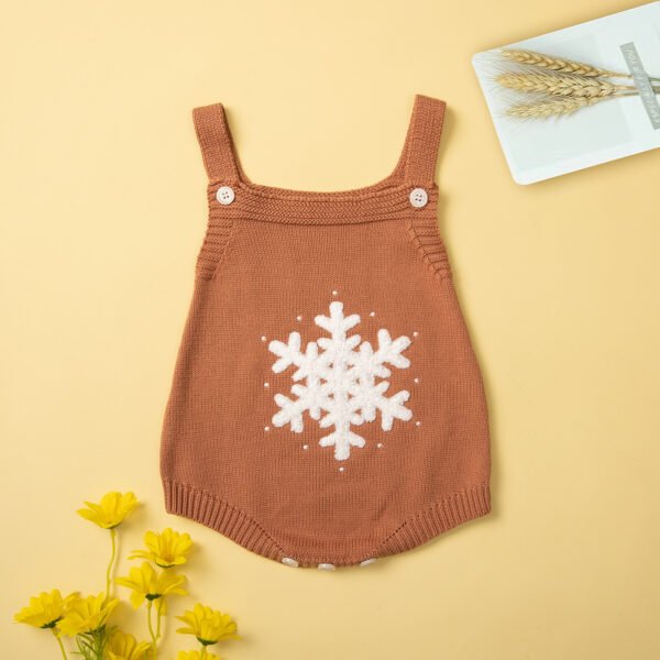 shell.love snowflake jumpsuit baby knit romper baby (3)