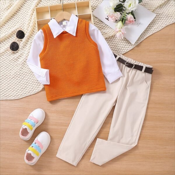 shell.love solid knit 3pcs girls outfits kids (2)