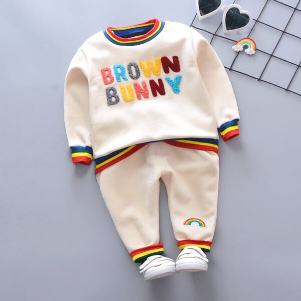 shell.love winter letter rainbow kids clothes kids (2)