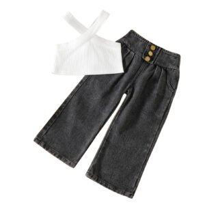 shell.love knit sleeveless jeans girls clothes kids (1)