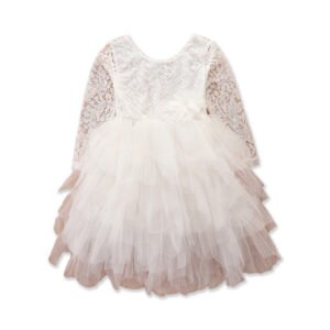 shell.love lace mesh girls princess dress kids (1)