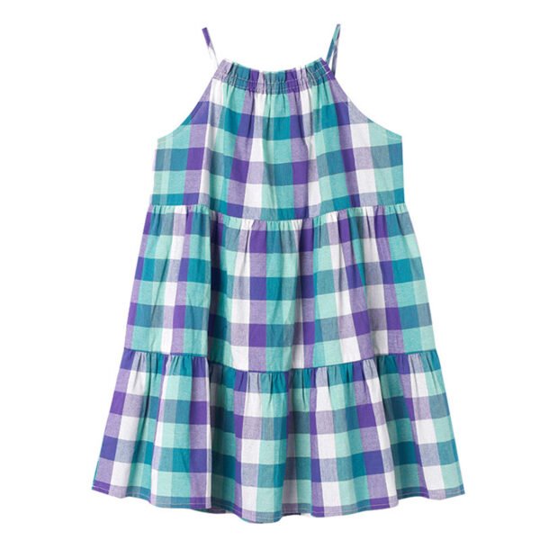 shell.love suspender plaid girls dress kids (2)