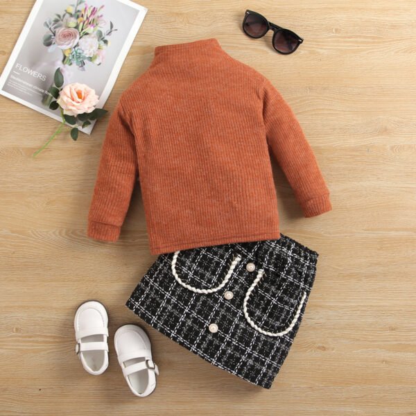 shell.love bead knit plaid girls outfits kids (3)