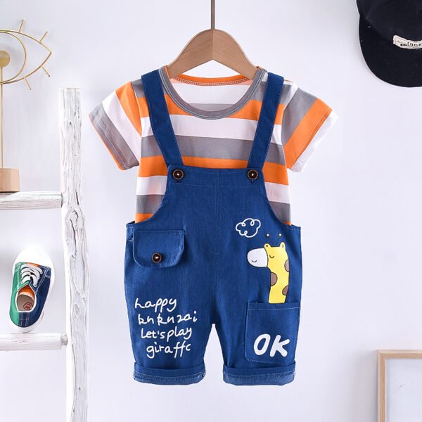 shell.love cartoon suspender pants boys outfits kids (14)