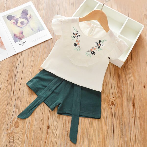 shell.love flower embroidered solid girls wear kids (3)