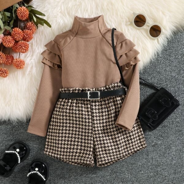 shell.love high collar plaid girls clothes kids (2)