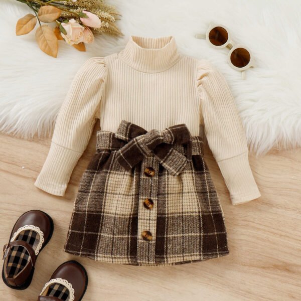 shell.love knit belt plaid girls clothing kids (2)