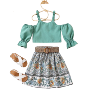 shell.love off shoulder floral girls clothing kids