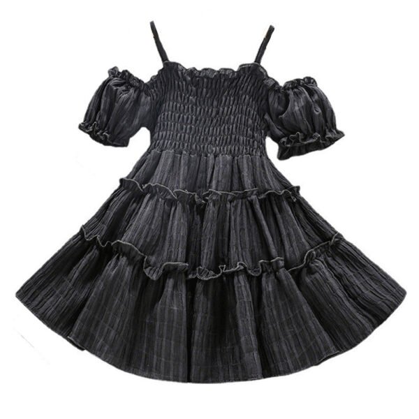 shell.love suspender lace solid girls dress kids (4)