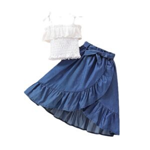 shell.love ruffles lace skirt girls clothes kids (1)