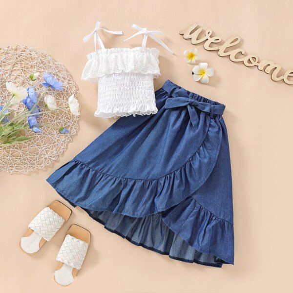 shell.love ruffles lace skirt girls clothes kids (2)