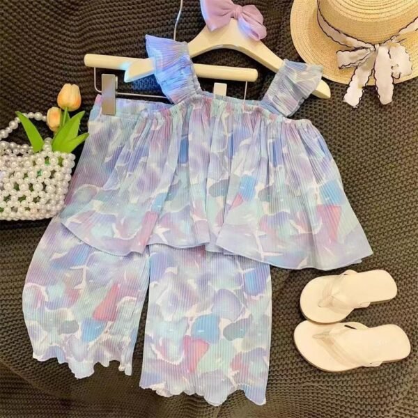 shell.love fly sleeve printed kids clothes kids