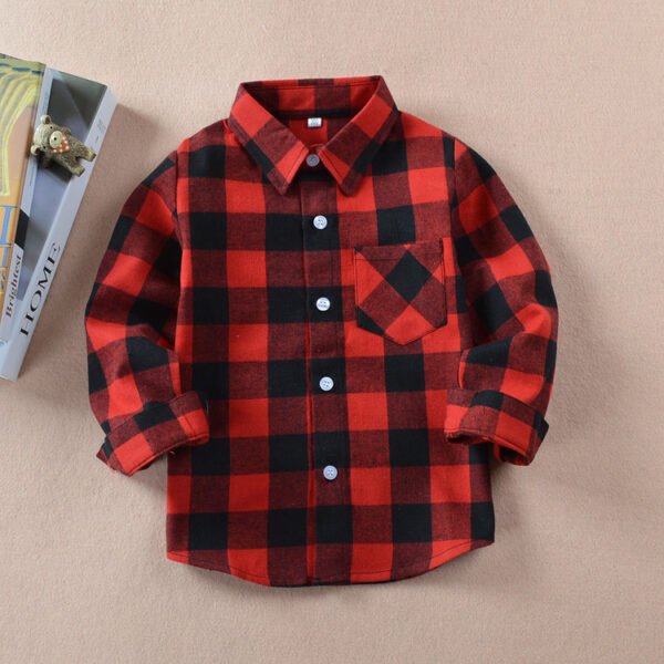 shell.love long sleeve plaid shirt kids (3)