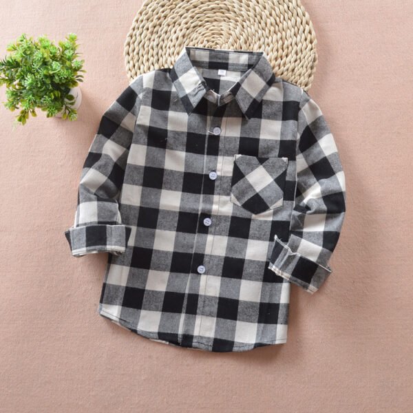 shell.love long sleeve plaid shirt kids (5)