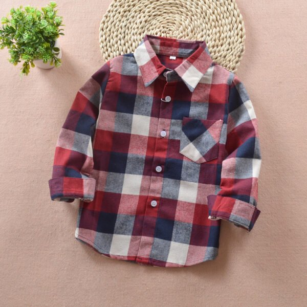 shell.love long sleeve plaid shirt kids (6)