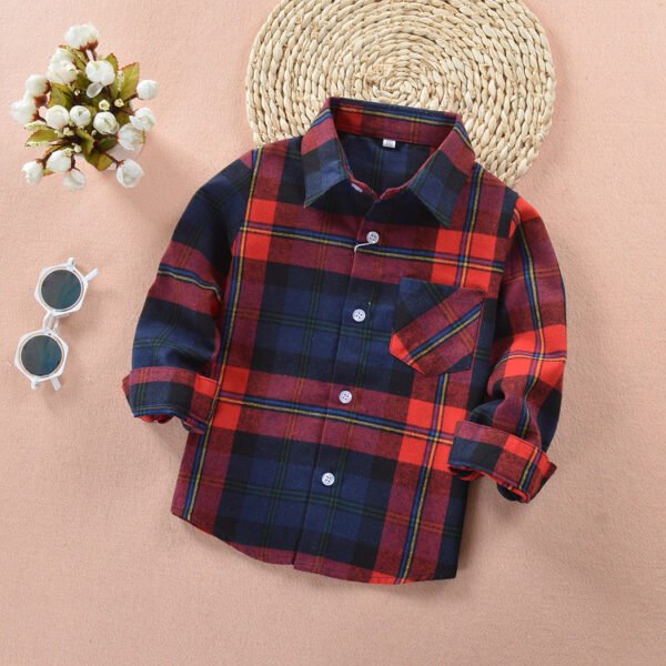 shell.love long sleeve plaid shirt kids (8)